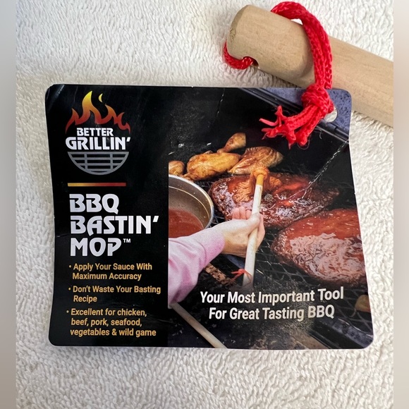 NWT BBQ Basting Mop - Picture 2 of 3